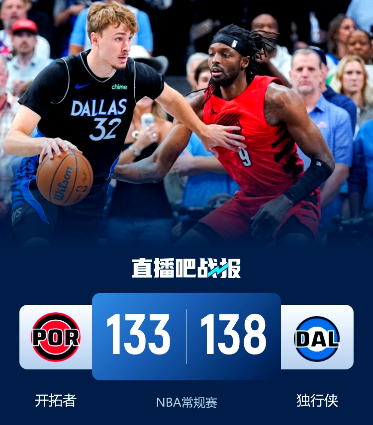 关于开拓者客场大胜独行侠，抢占先机的信息