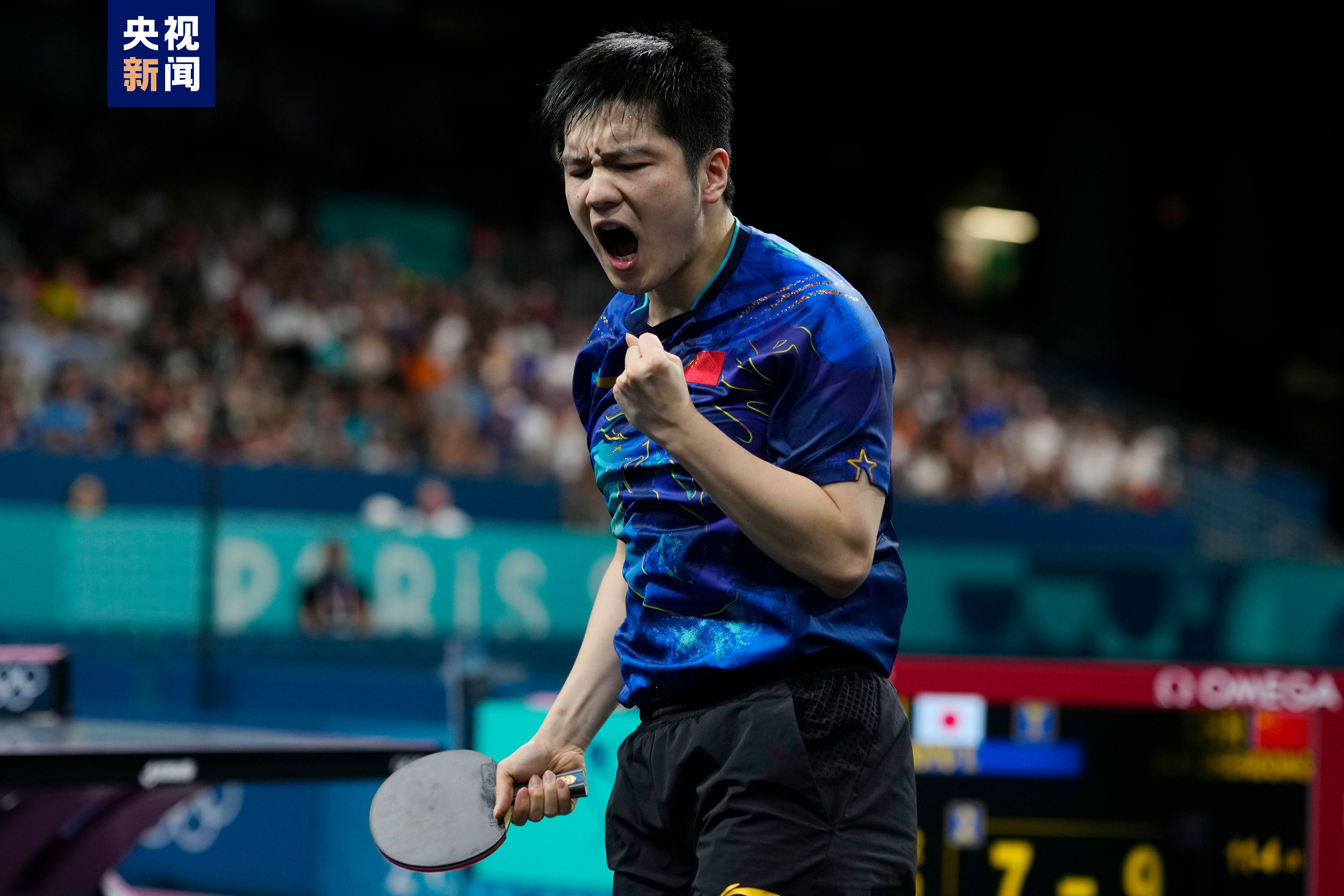中国乒乓球队逆转德国乒乓球队，张本智和打破历史纪录的简单介绍