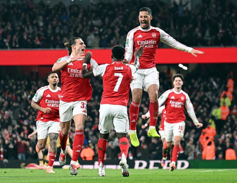 包含阿森纳逆转比利时，蒂亚戈扛起全队的词条